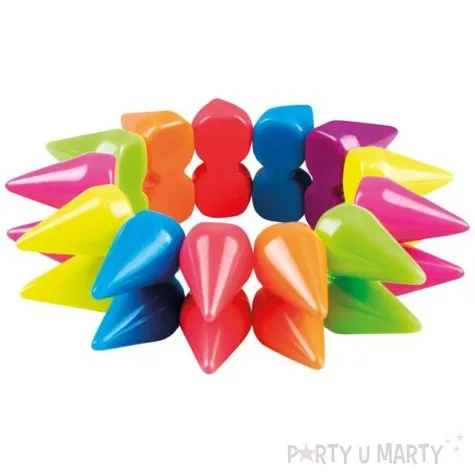 bransoletka party rave kolce teczowe boland