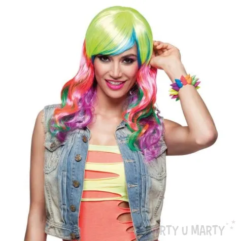 bransoletka party rave kolce teczowe boland