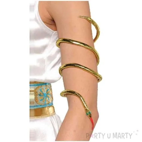 bransoletka party snake god amscan zlota