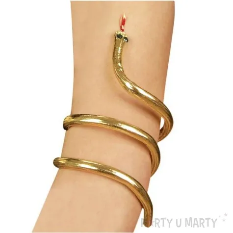 bransoletka party snake god widmann zlota