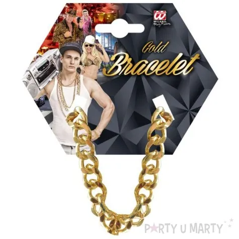 bransoletka party zloty lancuch widmann