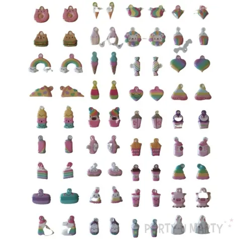 bransoletka wypukle naklejki mix kolorow brewis diy