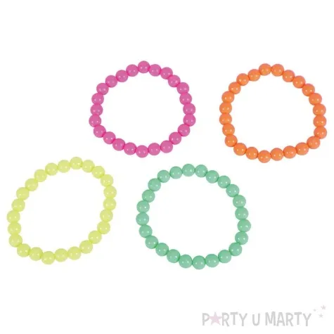bransoletki korale neon mix fyasa