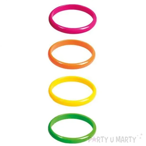 bransoletki neonowe techno boland mix 4 szt