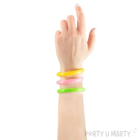 bransoletki party classic neon arpex 3 szt