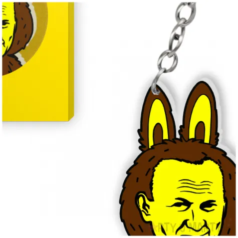 breloczek lapapa jak bubu papiez 2137 kolor brazowy