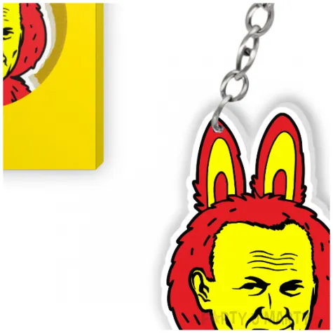 breloczek lapapa jak bubu papiez 2137 kolor czerwony