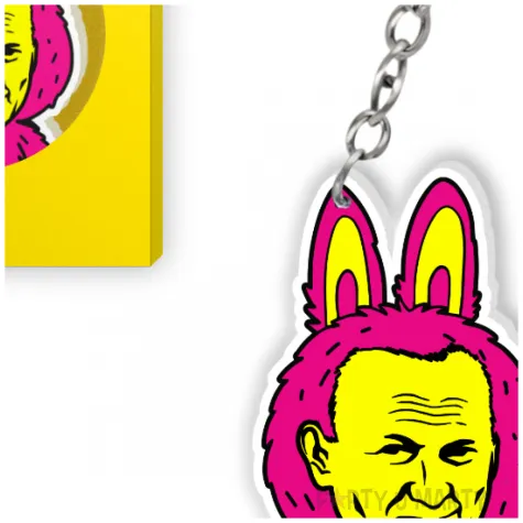 breloczek lapapa jak bubu papiez 2137 kolor rozowy