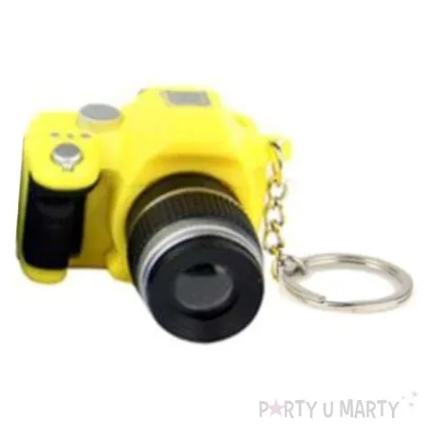 brelok do kluczy aparat foto zolty oem