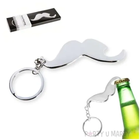 brelok do kluczy wasy otwieracz ootb