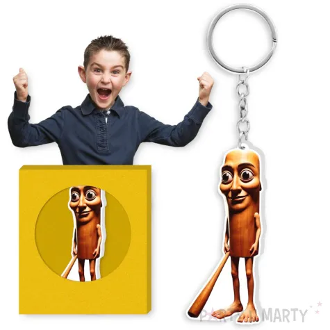 brelok drukowany tung tung tung sahur brainrot