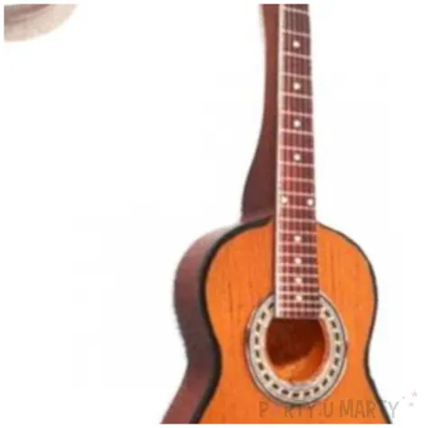 brelok gitara klasyczna brazowa kemis