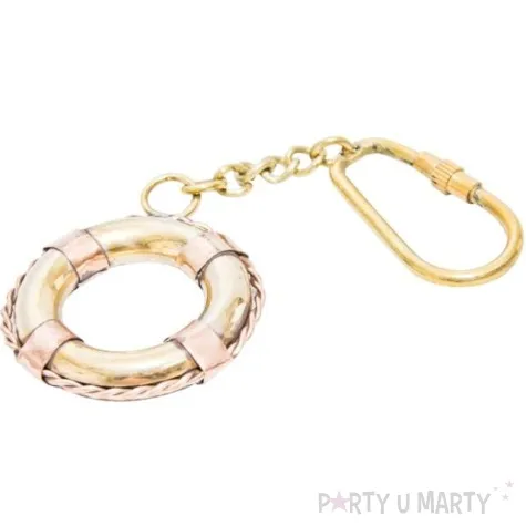 brelok kolo ratunkowe z karabinczykiem kemis zloty