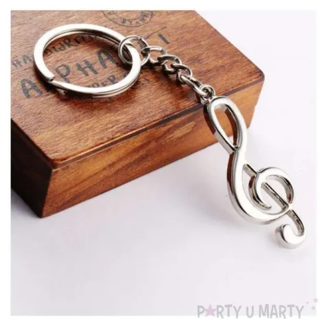 brelok muzyka klucz wiolinowy gadgetmaster