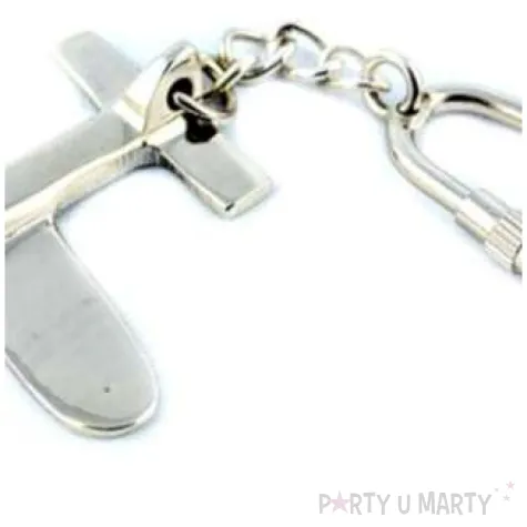 brelok samolot metalowy kemis