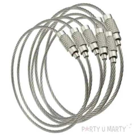 brelok stalowa linka gadgetmaster 5 szt