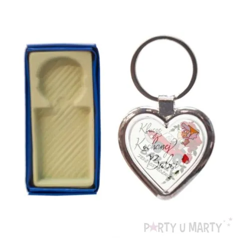 brelok zelowy klucze kochanej babci giftmania