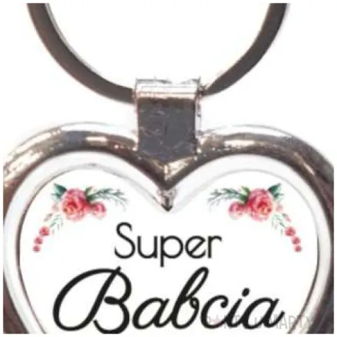 brelok zelowy super babcia giftmania