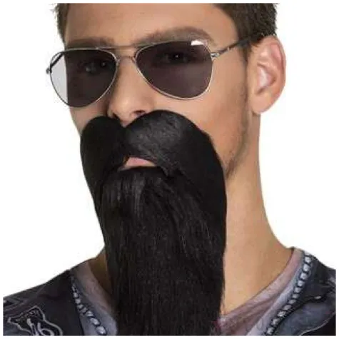 broda party motocyklista czarna boland