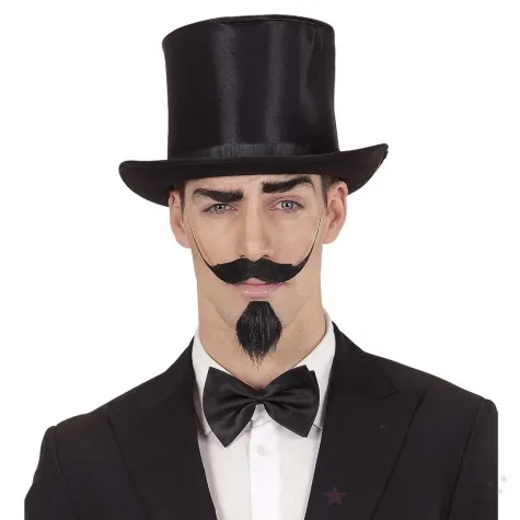 broda party wasy i kozia brodka czarny widmann