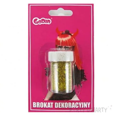 brokat dekoracyjny solniczka zloty