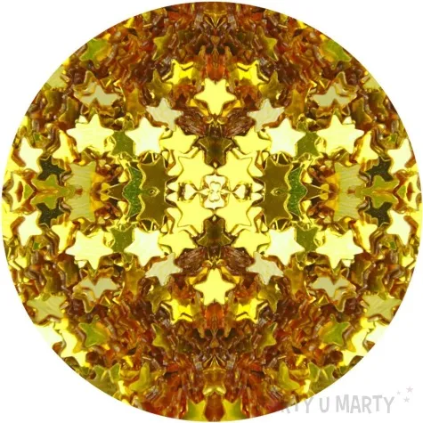 brokat gwiazdki classic zloty 5g tuban