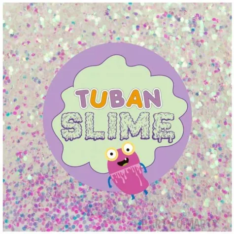 brokat slime platki sniegu teczowe tuban 5g