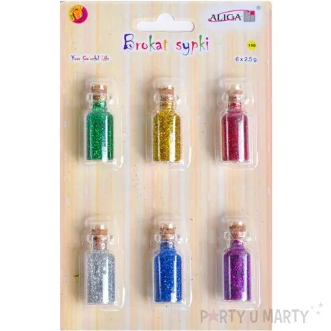 brokat sypki classic flakonik mix aliga 2 5g 6szt