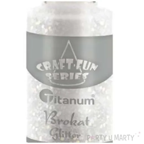 brokat sypki classic w butelce bialy 20 ml titanum