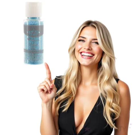 brokat sypki classic w butelce niebieski lazurowy 20 ml titanum