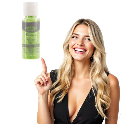 brokat sypki classic w butelce zielony neon 20 ml titanum