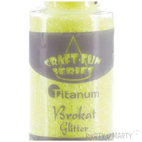brokat sypki classic w butelce zolty neonowy 20 ml titanum