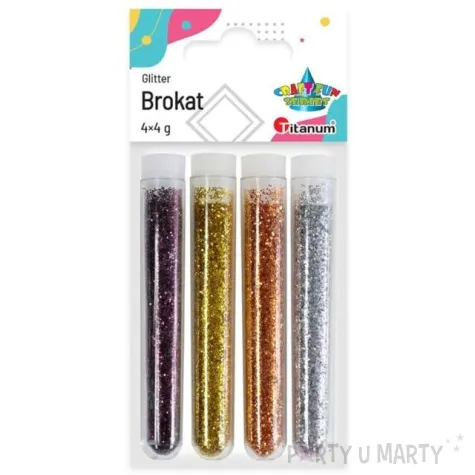 brokat sypki jesienny mix w fiolce mix titanum 4 g 4 szt