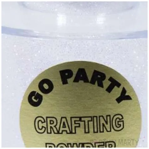 brokat sypki premium jar bialy opalizujacy qualatex 100 g