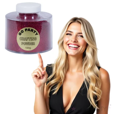 brokat sypki premium jar czerwony qualatex 100 g