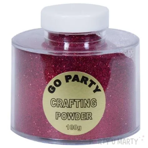 brokat sypki premium jar czerwony qualatex 100 g