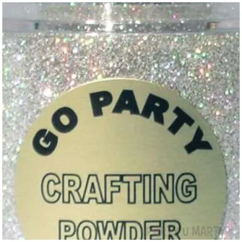 brokat sypki premium jar srebrny qualatex 100 g