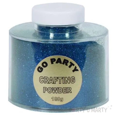 brokat sypki premium jar szafirowy niebieski qualatex 100 g