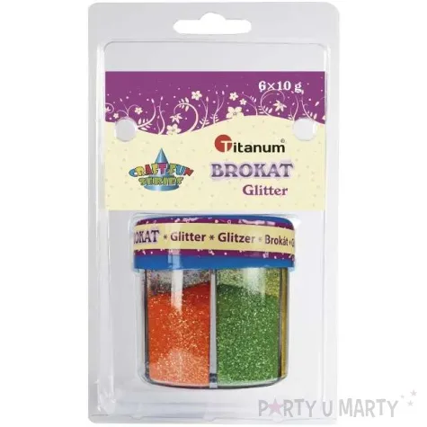 brokat sypki zestaw 2 6 w 1 mix titanum