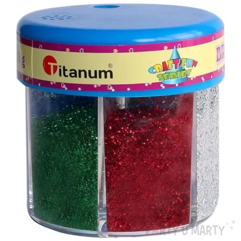 brokat sypki zestaw 6 w 1 mix titanum