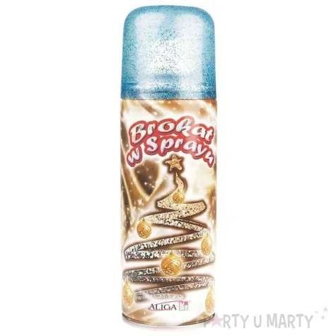 brokat w sprayu classic aliga niebieski 250 ml