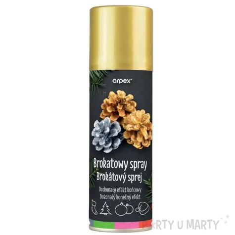 brokat w sprayu classic arpex zloty 100 ml