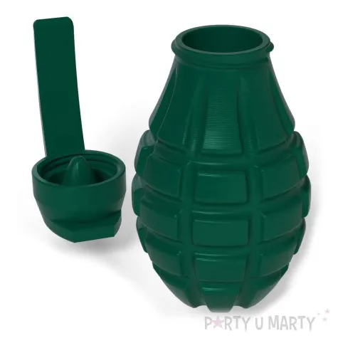 bron granat reczny odkrecany zielony