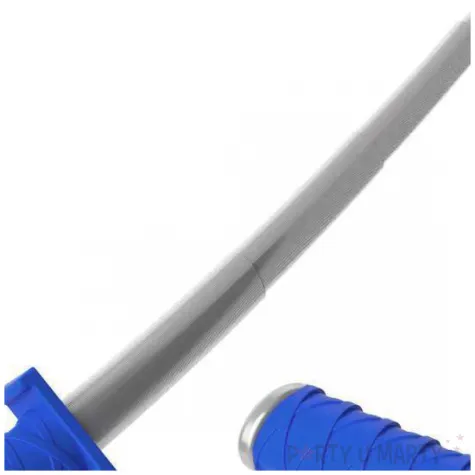 bron miecz skladany katana samuraja niebieski 75 cm