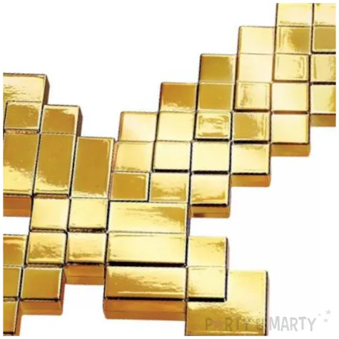 bron minecraft zloty miecz disguise 51 cm