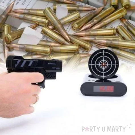 budzik snajpera czarny