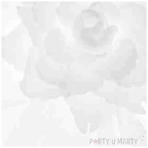 bukieciki roza bialy partydeco 14 cm 4 szt