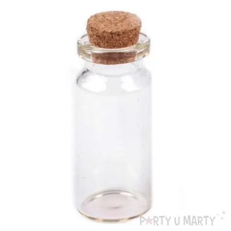 buteleczka szklana classic z korkiem stoklasa 20x50 mm 20 szt