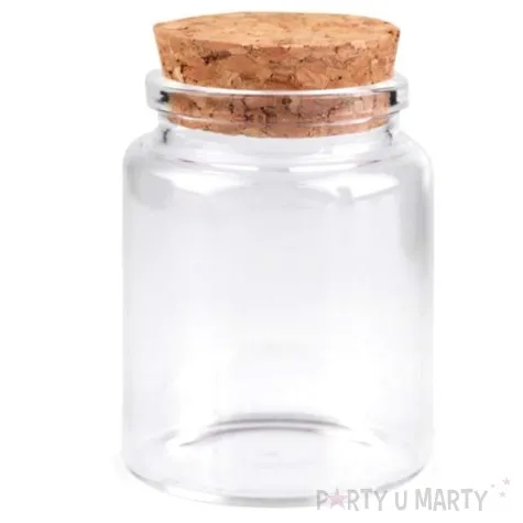 buteleczka szklana classic z korkiem stoklasa 45x65 mm 4 szt
