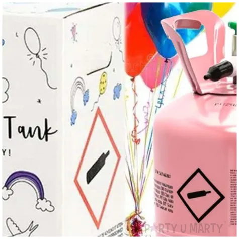 butla jednorazowa z helem classic 30 partydeco